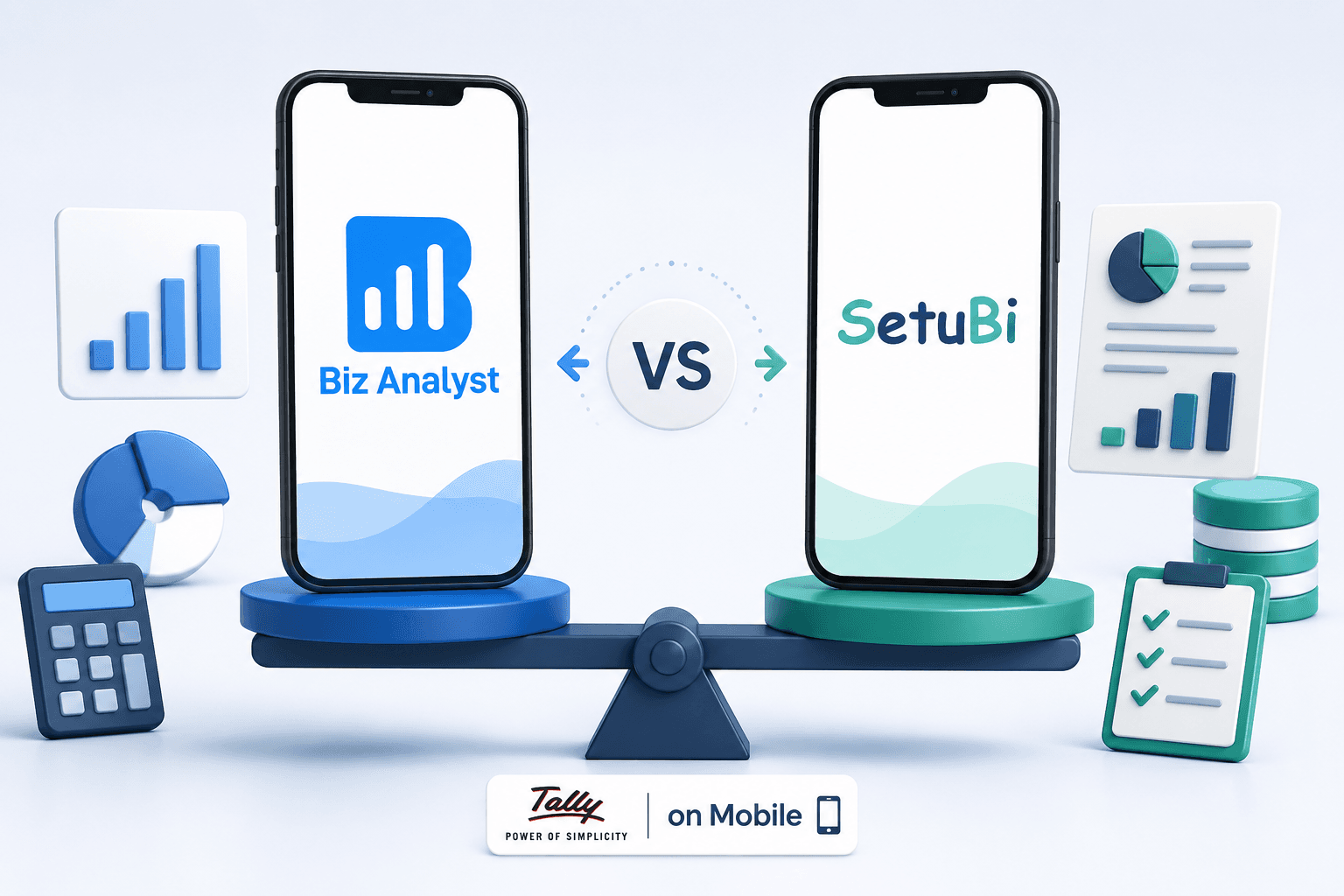 Biz Analyst alternatives and best Tally on mobile apps comparison